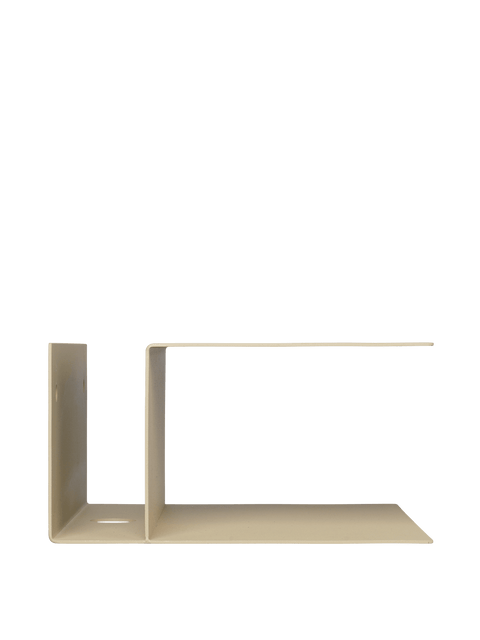 Lager Industrial Creative Minimalist L-Shape Accent Table
