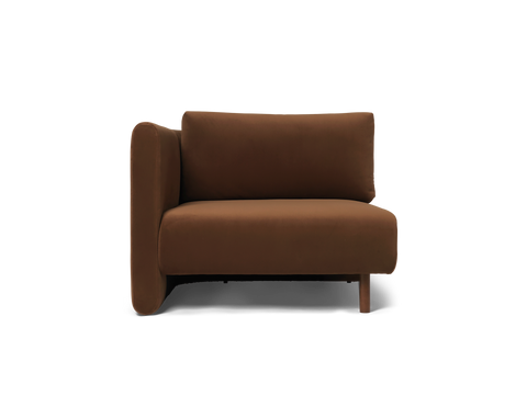 Dase Timeless Minimalist Velvet Modular Sofa