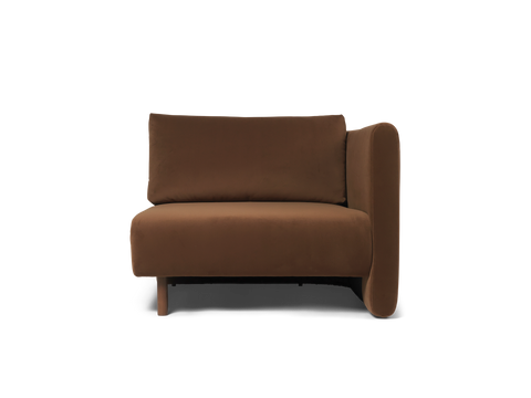 Dase Timeless Minimalist Symmetrical Velvet Modular Sofa