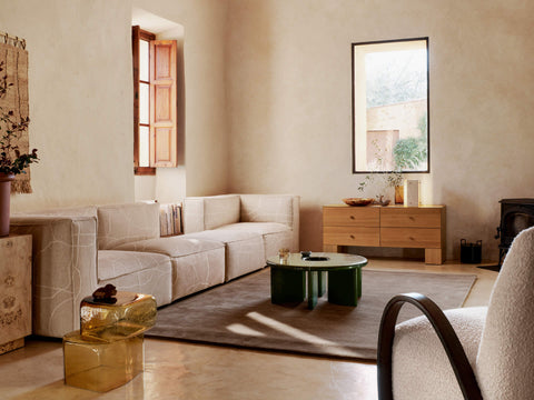 Catena Timeless Minimalist Contemporary Pouf Ottoman