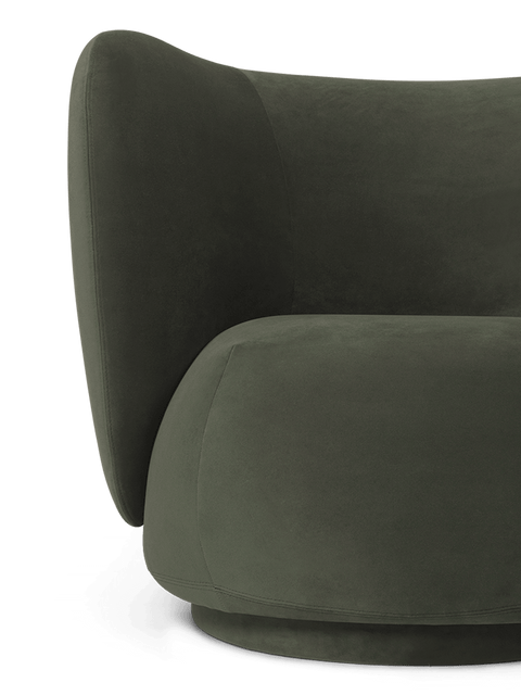 Rico Timeless Minimalist Modern Barrel Lounge Chair