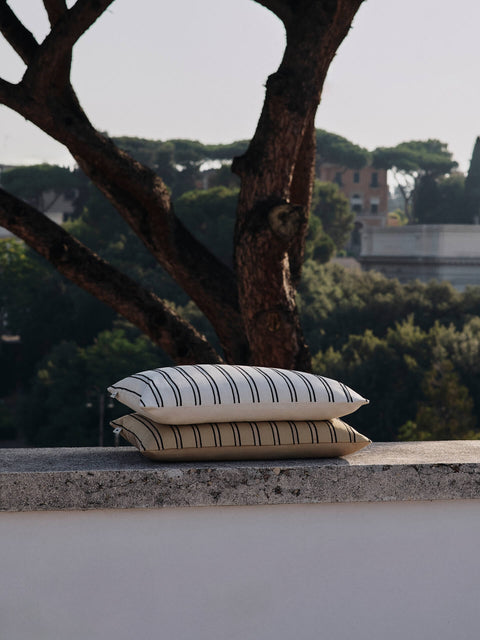 Timeless Minimalist Textured Lumbar Pillow Scandinavian Style