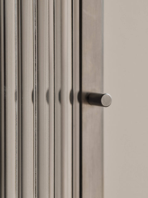 Haze Industrial Wall Cabinet with Brushed Pull