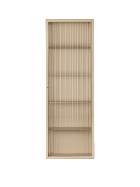 Haze Minimalist Wall Cabinet with Knob