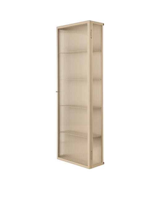 Haze Minimalist Wall Cabinet with Knob