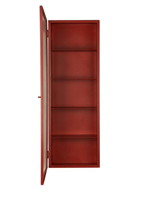 Haze Modern Wall Cabinet with Inset Handles