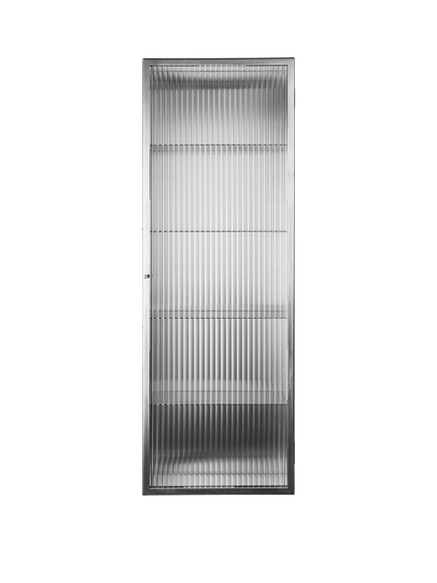 Haze Industrial Wall Cabinet with Brushed Pull