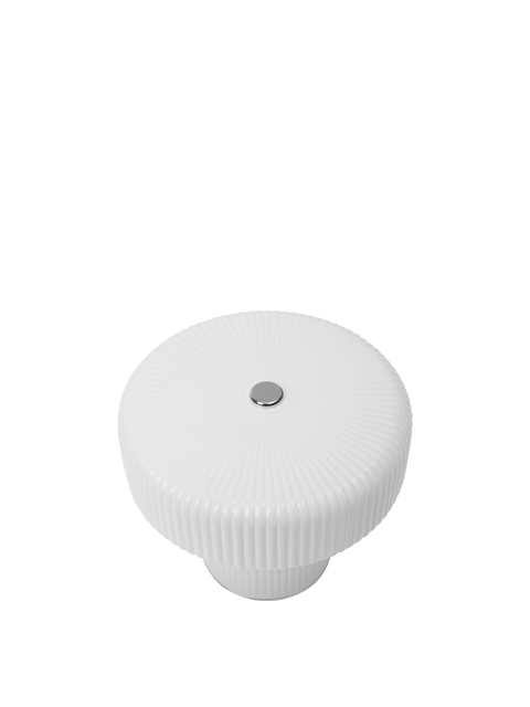 Ambient Fluted Drum Minimalist Table Lamp