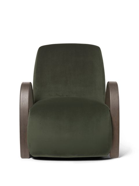 Buur Timeless Minimalist Vintage Barrel Lounge Chair