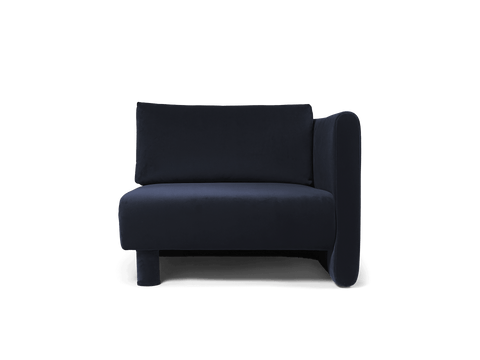 Dase Timeless Minimalist Velvet Modular Sofa