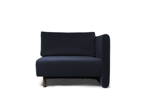 Dase Timeless Minimalist Velvet Modular Sofa
