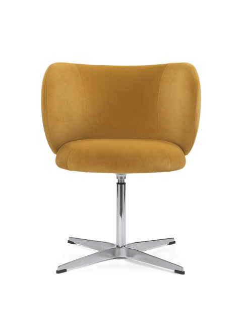 Rico Timeless Minimalist Contemporary Barrel Dining Side Chair