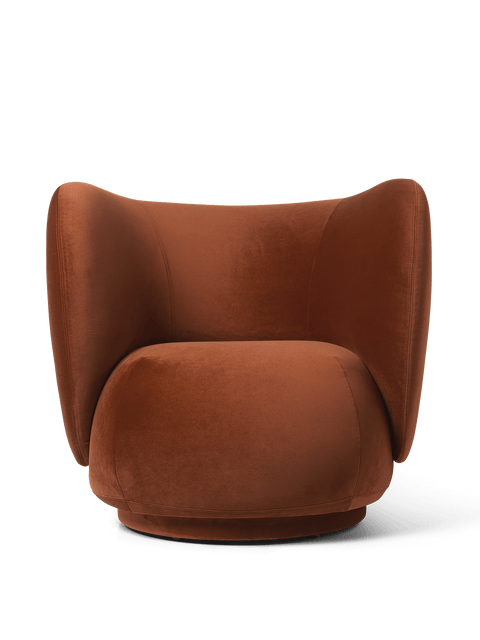 Rico Timeless Minimalist Barrel Modern Lounge Chair