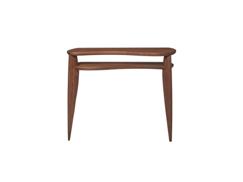 Timeless Minimalist Curved Scandinavian Entryway Console