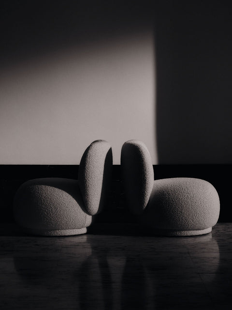 Piccolo Nordic Rico Timeless Minimalist Contemporary Lounge Chair