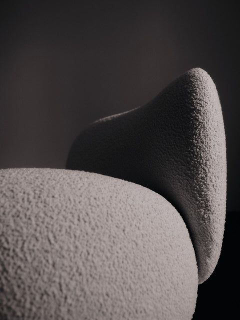 Piccolo Nordic Rico Timeless Minimalist Contemporary Lounge Chair