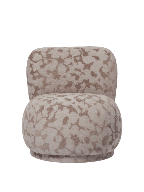 Piccolo Rico Contemporary Barrel Club Lounge Chair