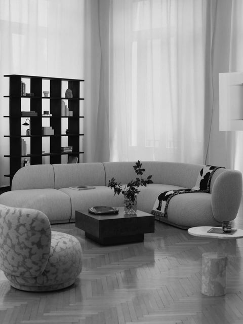 Rico Curved Deep Seater Contemporary Modular Sofa