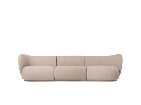 Rico Nature-Driven Modernist Curved Modular Sofa