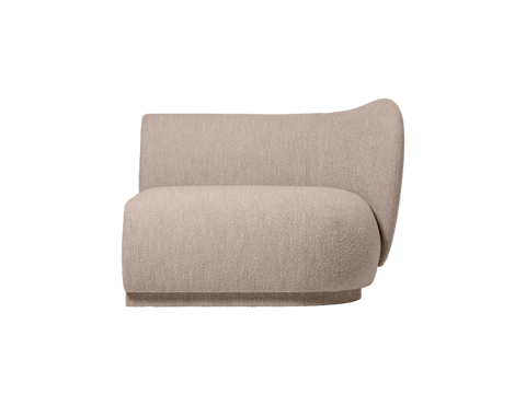 Rico Nature-Driven Modernist Curved Modular Sofa