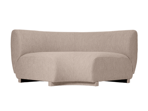Rico Nature-Driven Modernist Contemporary Boucle Modular Sofa