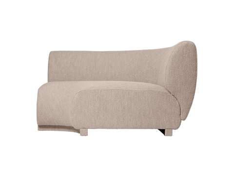 Rico Nature-Driven Modernist Contemporary Boucle Modular Sofa