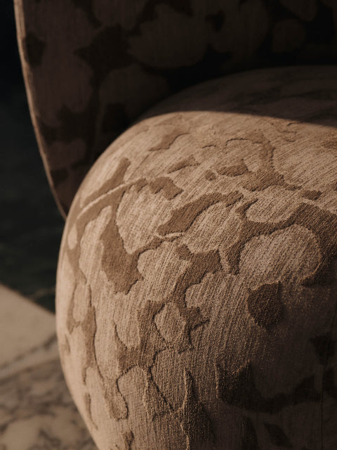 Rico Timeless Minimalist Barrel Contemporary Lounge Chair