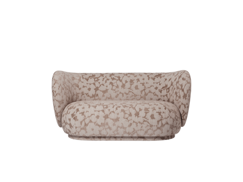 Rico Nature-Driven Modernist Symmetrical Curved Standard Sofa