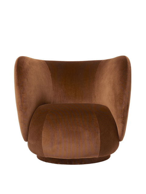 Rico Timeless Minimalist Barrel Lounge Chair