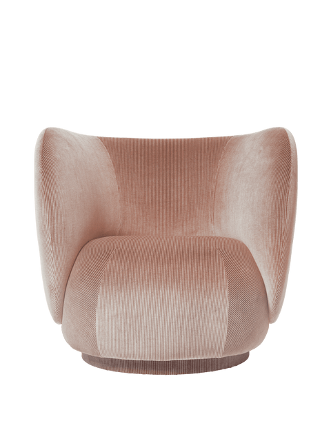 Rico Timeless Minimalist Barrel Lounge Chair