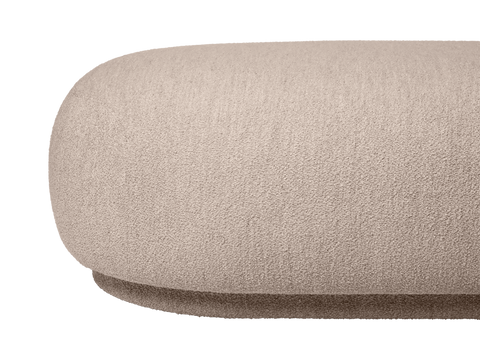 Rico Timeless Minimalist Ball Pouf Ottoman