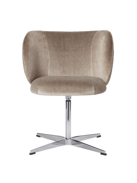 Rico Timeless Minimalist Dining Armchair with Barrel Design