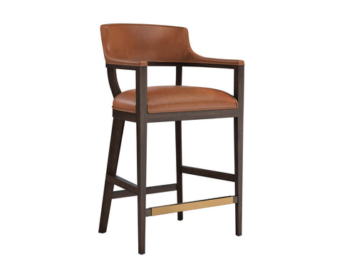 Timeless Minimalist Parsons Upholstered Mid Century Bar Stool