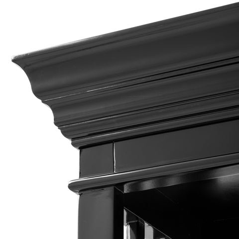 Colliers Asian High Gloss Display Cabinet