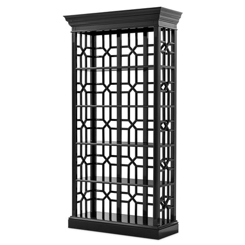 Colliers Asian High Gloss Display Cabinet