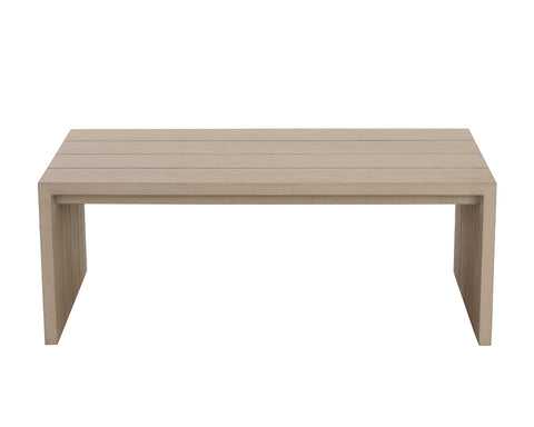 Sunpan Viga Modern Rectangle Coffee Table