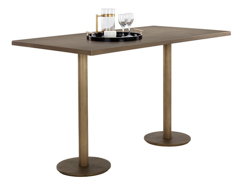 Sunpan Corina Modern Drum Dining Table