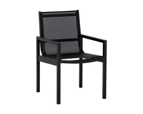 Modern Timeless Minimalist Dining Armchair for Outdoor Living