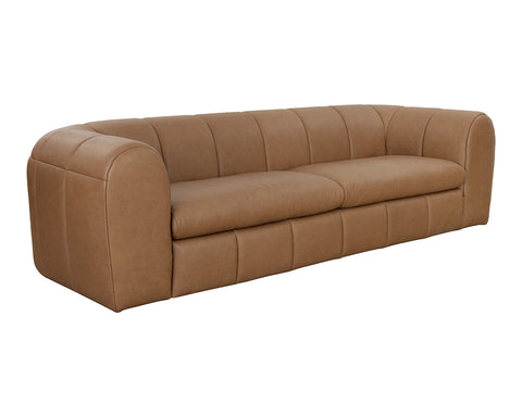 Cyril Contemporary Curved Arm Standard Sofa