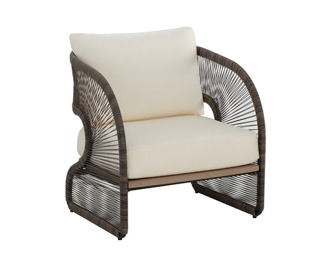 Modern Outdoor Living & Garden Barrel Lounge Chair
