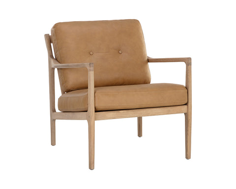 Timeless Minimalist Mid Century Upholstered Lounge Chair