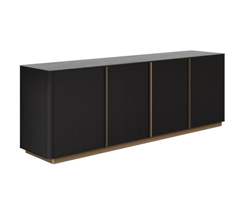 Kalla Contemporary Brushed Oak Sideboard Cabinet