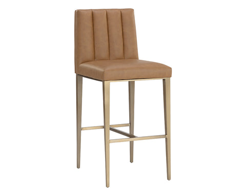 Timeless Minimalist Parsons Modern Upholstered Bar Stool