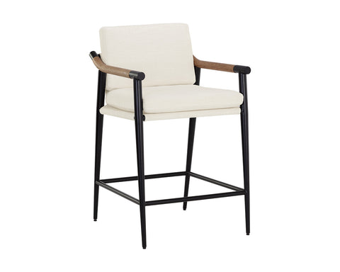 Parsons Timeless Minimalist Modern Upholstered Counter Stool