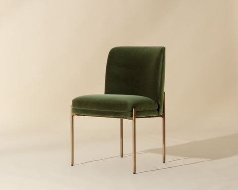 Timeless Minimalist Modern Parsons Upholstered Dining Side Chair