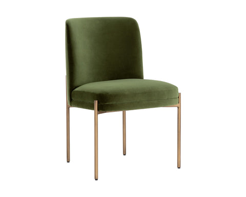 Timeless Minimalist Modern Parsons Upholstered Dining Side Chair