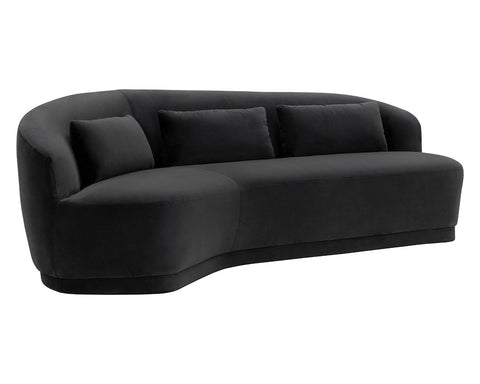 Soraya Asymmetrical Curved Standard Sofa