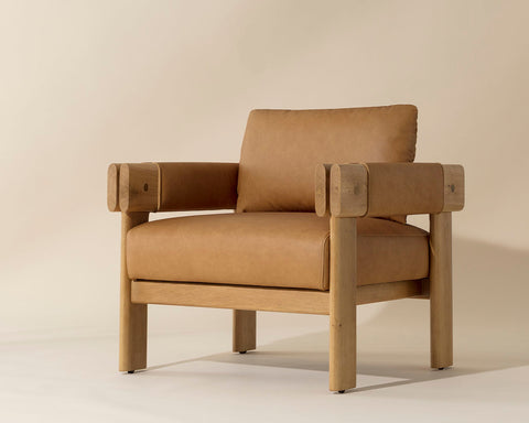 Timeless Minimalist Modern Upholstered Lounge Chair
