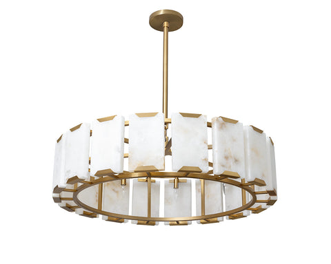 Rovira Ambient Elegant Chandelier with Carving Ceiling Light