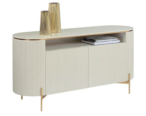 Paloma Modern Sideboard Cabinet with High Gloss Finish